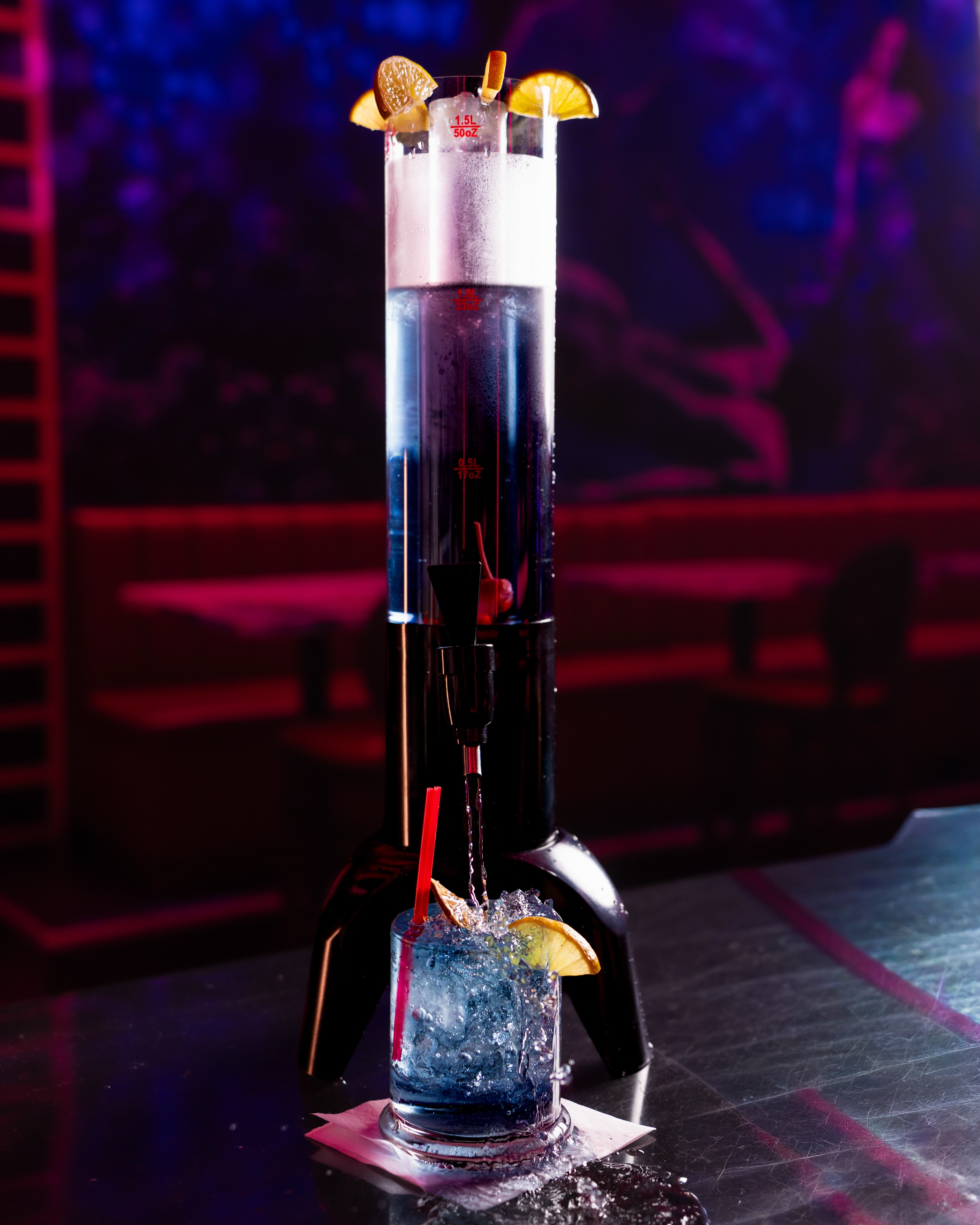 Paris Tower cocktail at Liquid Bar